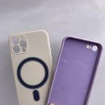 Silicone Qi Mobile Phone Magnet Case 8mm Induction