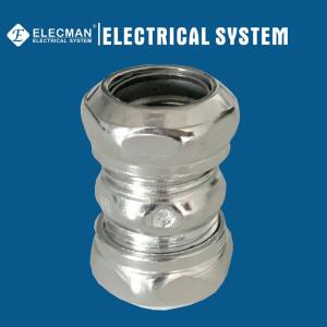 Quality Steel EMT Coupling Compression Type 1/2 Inch wholesale