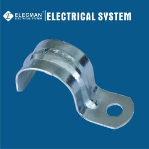 Quality 1/2&quot; - 4&quot; Galvanized Steel EMT Conduit Fittings Accessories Strap One Hole Type wholesale