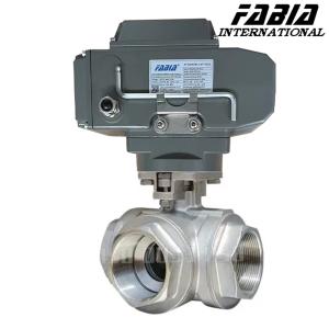 Quality Electric High Pressure 3 Way Ball Valve wholesale