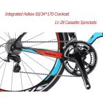 Sava Windwar 1.33m Carbon Fibre Road Bicycle With 105 22 Speed Groupset
