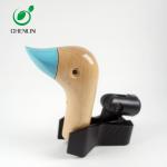 Precision Fine Carving Wooden Umbrella Handle Umbrella Duck Handle Uv Resistant