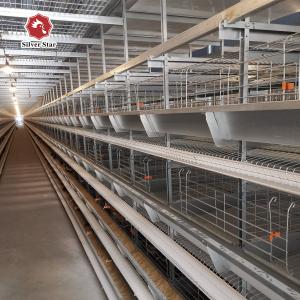 Quality 9 Layers / Cell 380V Battery Chicken Cage Provide Free Design wholesale