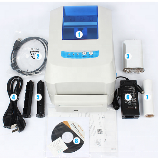Thermal Label Printer For Supermarket Catering Clothing Logistics