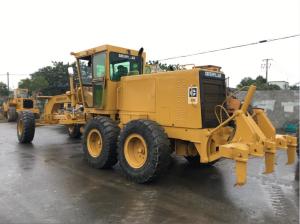 Quality Second Hand Compact Motor Grader , CAT Road Grader 12G A/C Available wholesale