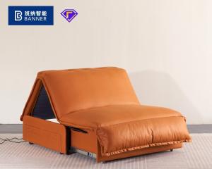 Quality BN Stretching Function Sofa Bed Living Room Household Single Folding Sofa Bed Technology Cloth Electric Sofa Bed wholesale