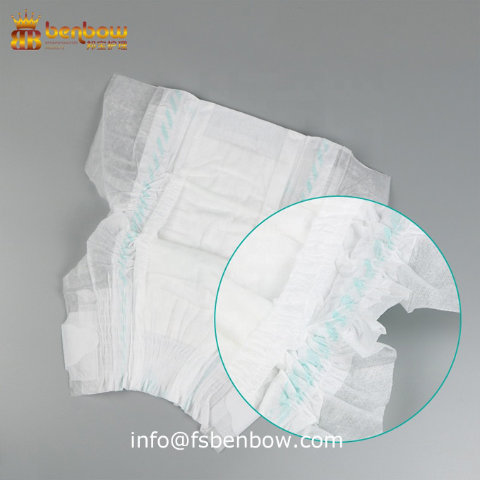 Chemical free diaposable B grade baby diaper