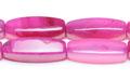 Quality Fuchsia Agate Four Sided Rice Beads wholesale