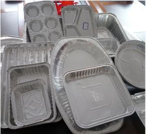 Quality Food Aluminium Foil Container Tray With Lids Aluminium Roasting Pan wholesale