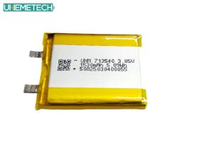 Quality 3.85V High Voltage Lithium Polymer Battery 1530mAh 713540 For Medical Devices wholesale