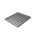 Frame Steel Grating Cover Flat Welding 25x3mm / 32x5mm Bearing Bar Size