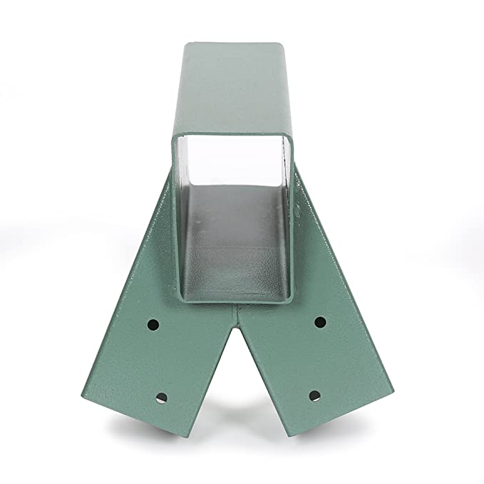 Stamping Punching Bending Outdoors Garden Decor Wood Connector Metal Swing Stand Sample