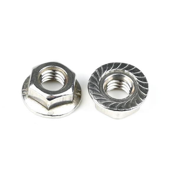 Customizable and Durable DIN6923 Stainless Steel Serrated Hex Flange Self