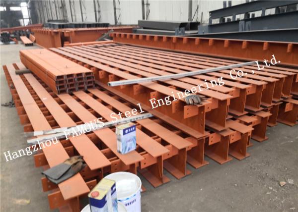 Prefabricated Q355b Strength Galvanized Structural Steel Fabrications Steel