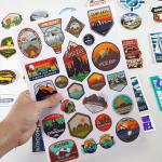 Household Cosmetic Custom Stickers Clothing Hang Tag In Classrooms