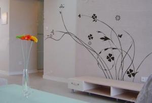 Quality Removable Vinyl Little Branches Wall Decoration Flower Stickers F136 wholesale