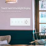 Euro Standard Type 228 4 Gang Touch Switch Socket Combination For Circular