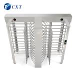 Dual Channels Building Site Turnstile Full Height Security Turnstiles CE