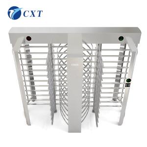 Quality Dual Channels Building Site Turnstile Full Height Security Turnstiles CE wholesale