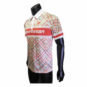 Quality Anti Wrinkle Polo Sport T Shirt / Adults And Youth Polyester Polo T Shirts wholesale