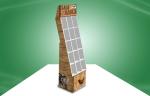 OEM / ODM 15 Cells Book POP Cardboard Display Cardboard With Heavy - duty & Easy