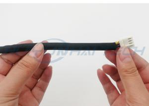 Quality PET Self Wrapping Split Braided Sleeving For Wire / Cables Harness Management wholesale
