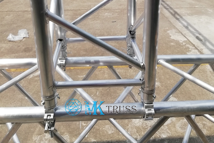 Aluminum Alloy 50mm Half Coupler for Triangle Ladder Stage Lighting Truss Rigging