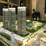 Kingkey Group 1/100 Shanhai City Residences Miniature Building Models