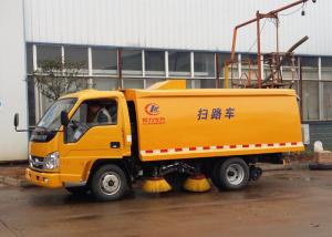 Quality Right Hand Drive Mini Road Sweeper Truck , 2.5CBM Road Cleaning Truck wholesale