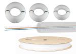 Transparent Optical Bare Fiber Protection Tube Diameter 200M 4-5mm Protective