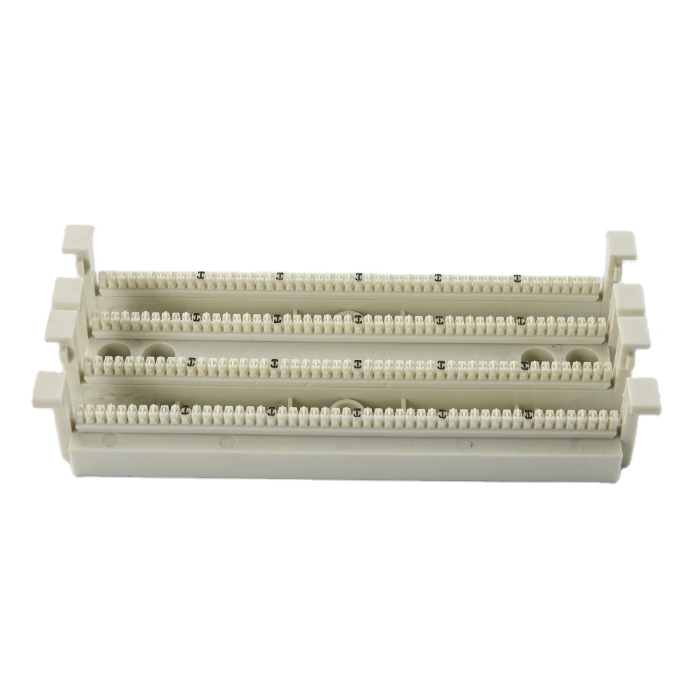 Plastic and Iron Nickel Plated Connection Module for 10 Pairs Telephone Cable Wiring