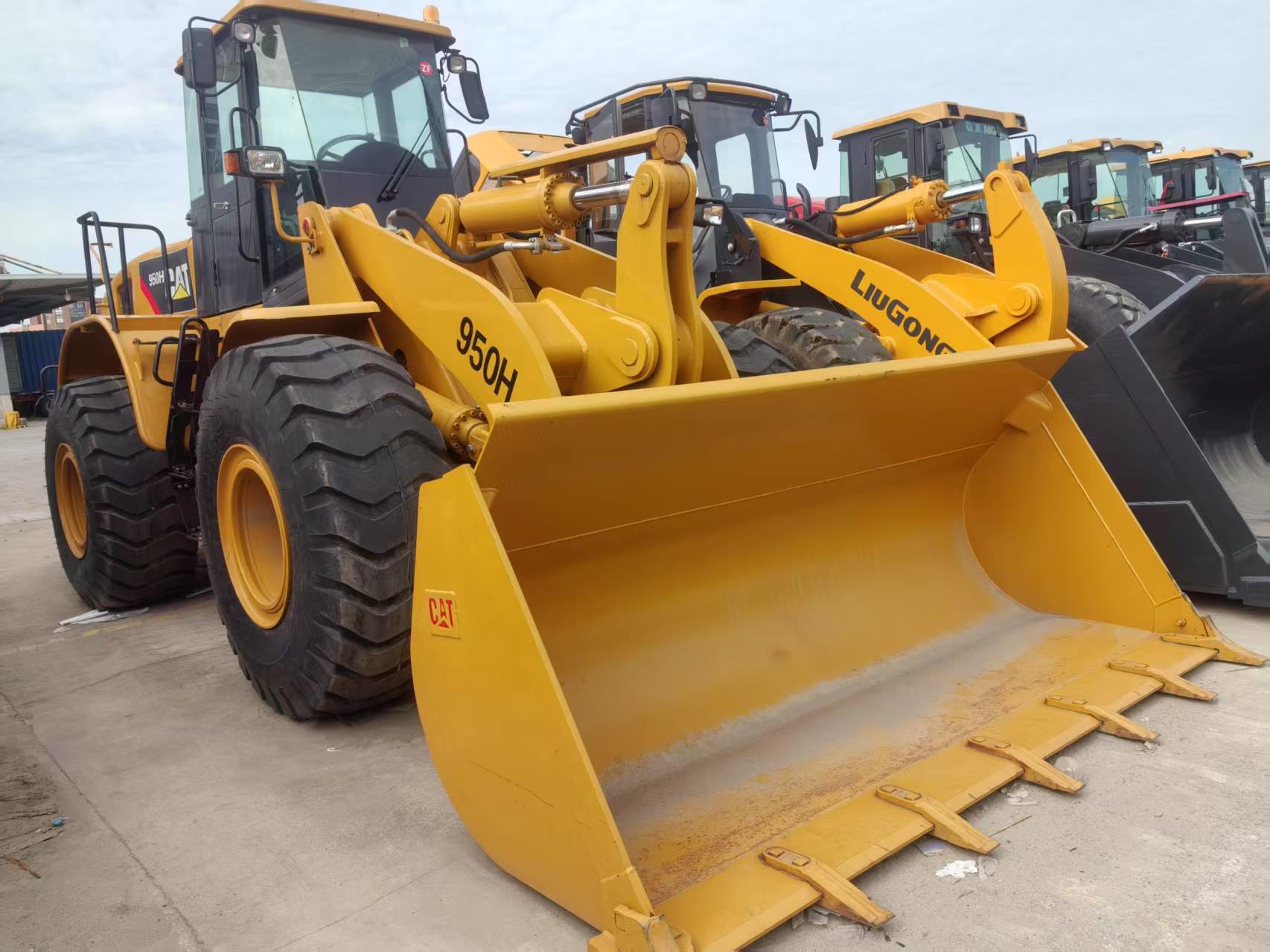 Original Front Wheel Loader Caterpillar CAT 950H Loader for Sale Cheap Price Used Construction Machine