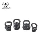 Crossfit Powder Painting Cast Iron Skull Kettlebell / Competition Power Training