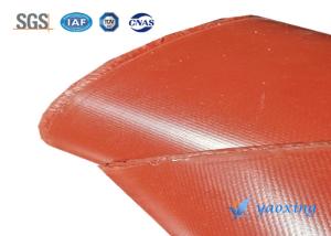 Quality 500℉ Corrosion Resistance Doubel Sides Coated Fiberglass Silicone Fabric wholesale