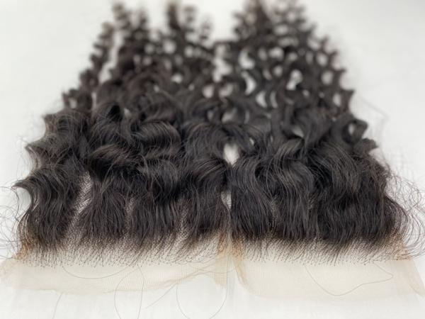 Italy Curly 5x5 HD Lace Frontal 10A Brazilian Frontal Closure Human Hair 100%