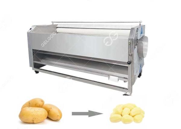 Brush Type Carrot Potato Washing Machine Peeler Carrot Polishing Machine For