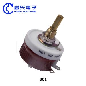 Quality BC1 Porcelain Disk Variable Resistor with Customizable Ceramic Materials 25W 50W 100W wholesale
