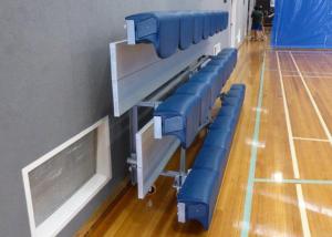 Quality Outdoor / Indoor Temporary Spectator Stands With Removable Pneumatic Wheels wholesale