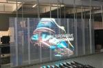 SMD2121 Glass P4.8 Outdoor Transparent LED Screen
