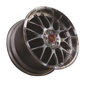 Quality Customized 2 piece brushed polished luxury forged wheel rim for sale wholesale