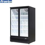 Multiclimate Vertical Glass Door Freezer , 750W 3 Door Merchandiser Refrigerator