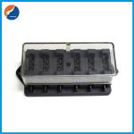 30A 32V Fuse Blocks 115.5x53x42mm 6 Way Blade Fuse Box For Automotive