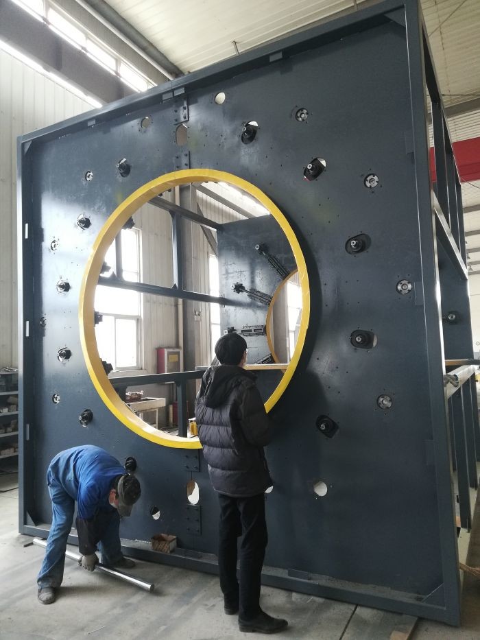 Municipal Heating Pipe Pre Insulated Steel Pipe Ppu Foaming Pipe Production Line