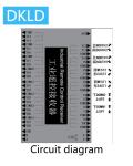 Six-way dual speed switch industrial remote control