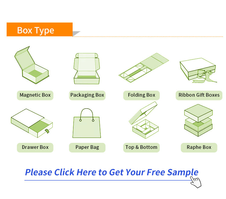 Varnished Personalized Satin Lined Box Packaging Recycled Materials