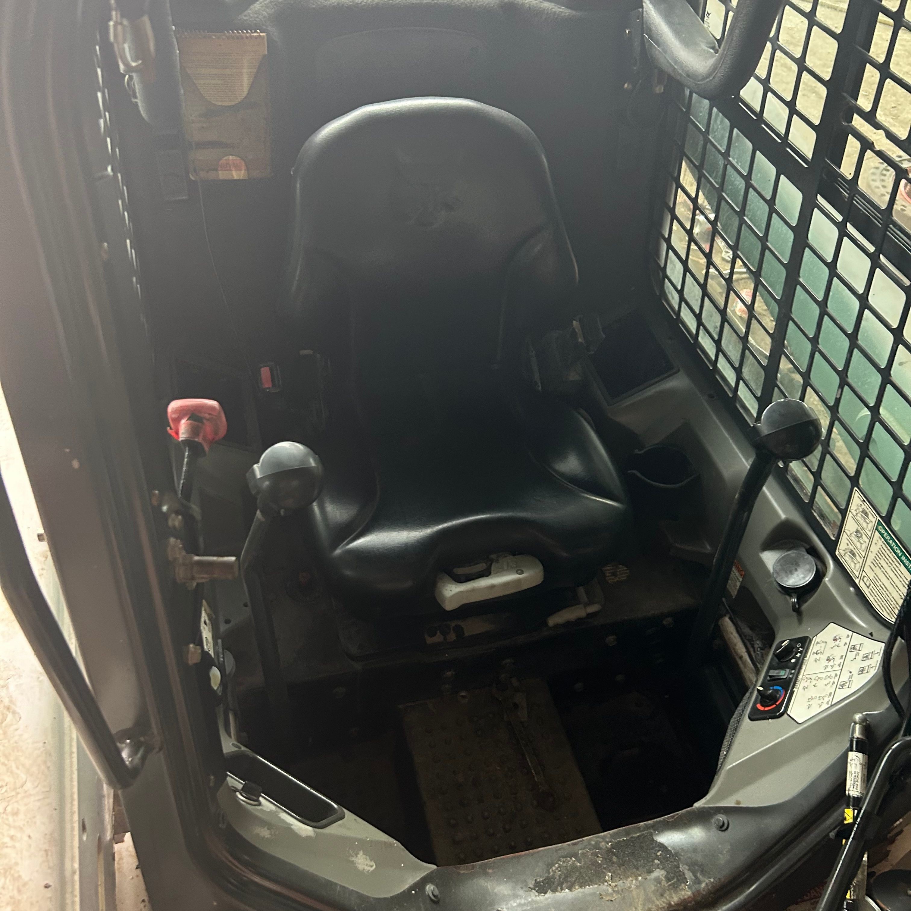 Bobcat S550 Used Skid Steer Equipment Loader For Earth Moving