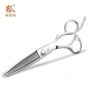 Quality 26 Teeth Special Hairdressing Scissors , Silver Color Hair Thinning Shears wholesale