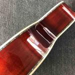 Custom AAAA All Solid KOA Wood 43 Inch Design Jumbo Body Acoustic Guitar Abalone