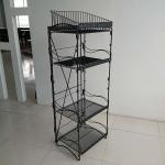 4 Layers Bread Display Racks Advertising In Supermarket Or Bakery Store