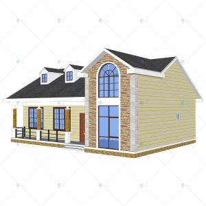 Quality Luxury Villa - (QB04) 2 Floor Popular Prefab Luxury Villa Houses Selling wholesale